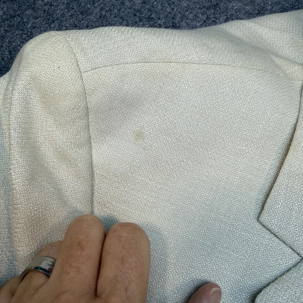 NWT Alfani Wool Linen Blazer 42L Sport Coat Lanificio del Casentino Italy Mens